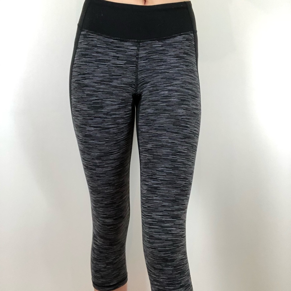 Lucy caprises. Grey and black Hugh waisted!